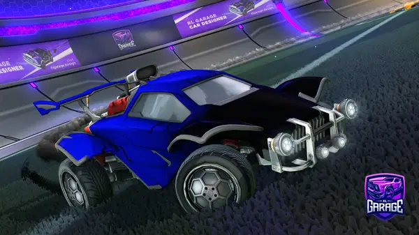 A Rocket League car design from Muzzpower