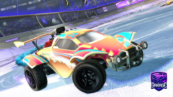 A Rocket League car design from GT_Bonnie