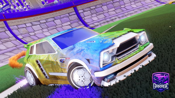 A Rocket League car design from AshokaYT