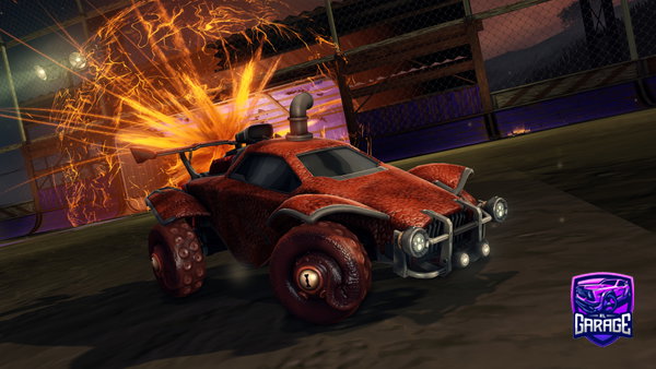 A Rocket League car design from Dynamo040