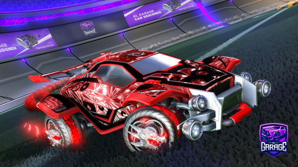 A Rocket League car design from Froggy19