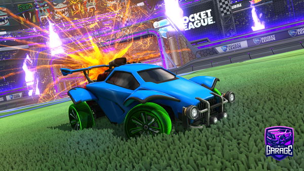 A Rocket League car design from JSLAK