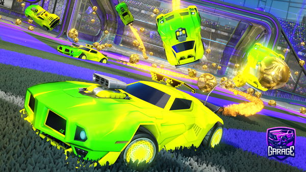 A Rocket League car design from Alonso86