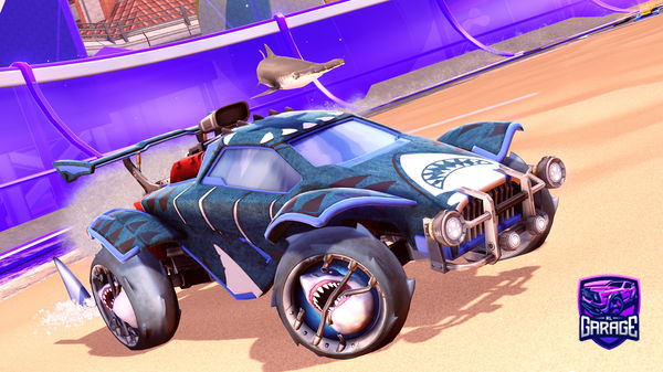 A Rocket League car design from happyhippy11