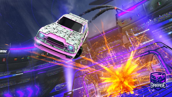 A Rocket League car design from Raehky