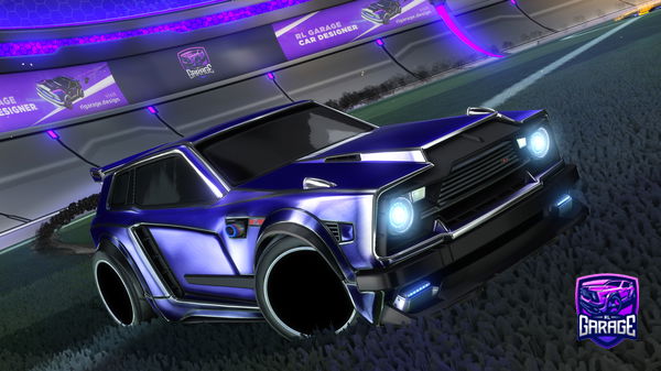 A Rocket League car design from IMJ869