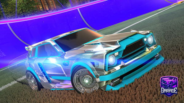 A Rocket League car design from Danvan987