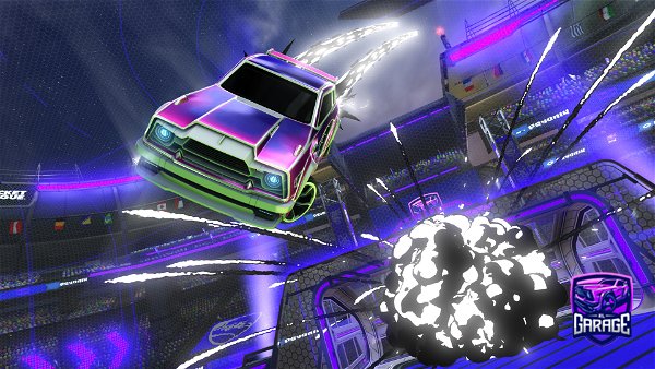 A Rocket League car design from GamingBloodCells