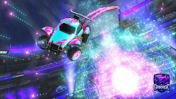A Rocket League car design from BlitzGamingFan