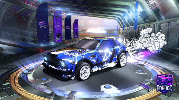 A Rocket League car design from WIAELCAismyepic