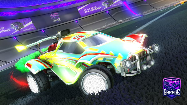 A Rocket League car design from AWildSky