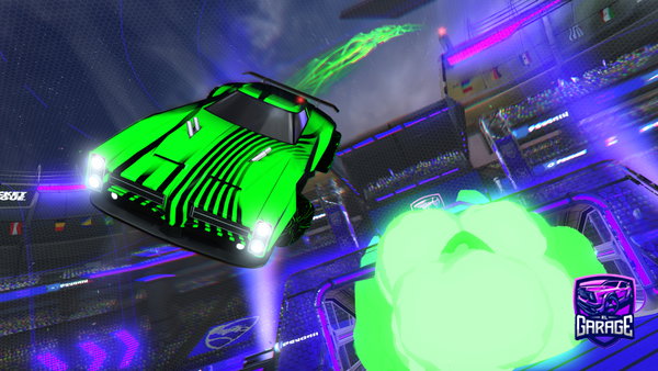 A Rocket League car design from basi90