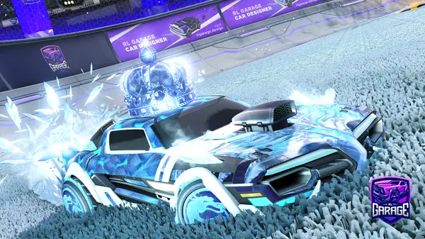 A Rocket League car design from irosario78