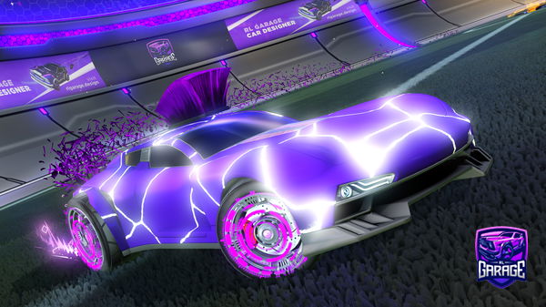 A Rocket League car design from dangerduck