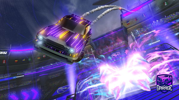 A Rocket League car design from Bobbygiant24