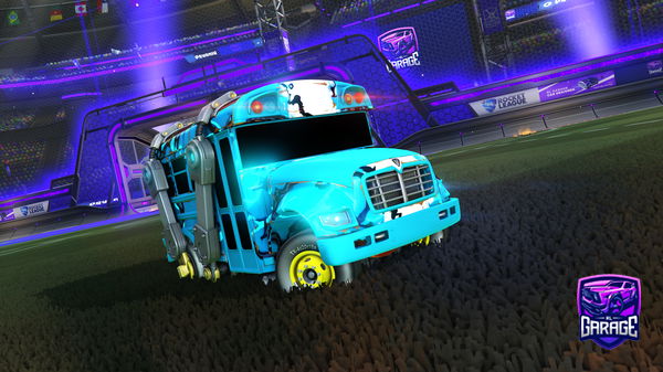 A Rocket League car design from Finthebin