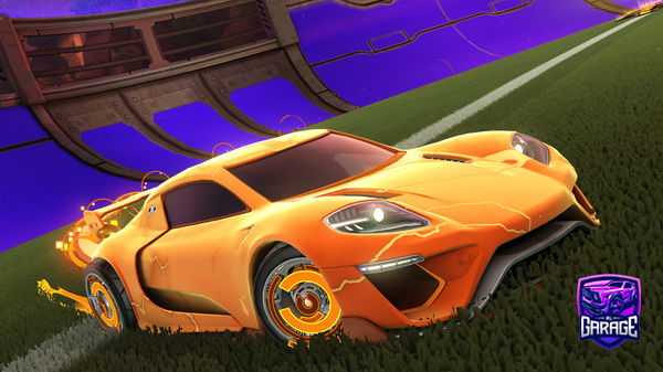 A Rocket League car design from Forgotchair