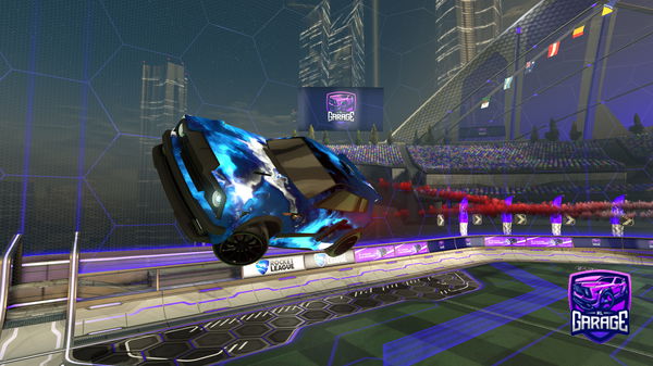 A Rocket League car design from AkaNyzmo