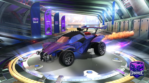 A Rocket League car design from vyuuchrisxd