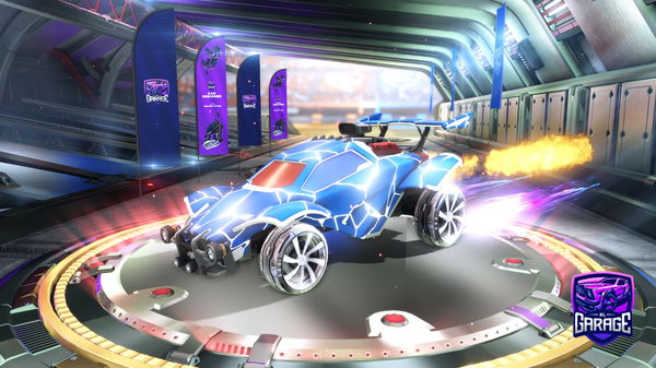A Rocket League car design from 2kmartoz_twitch