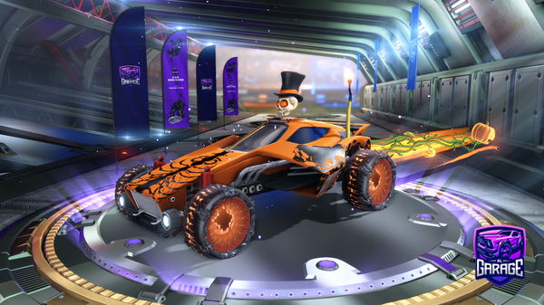 A Rocket League car design from nasahehe