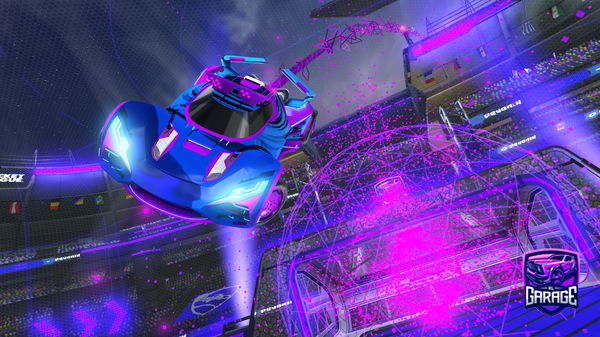 A Rocket League car design from ckraken1