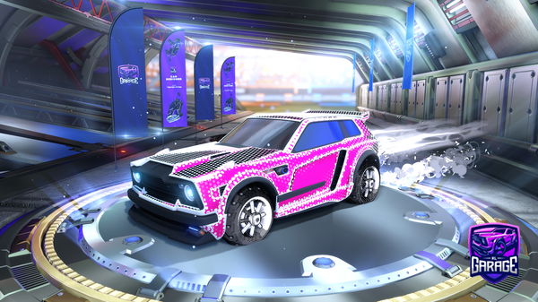 A Rocket League car design from RukaZekken