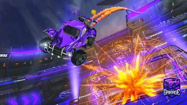 A Rocket League car design from Jaime_023