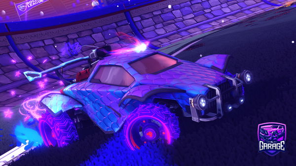 A Rocket League car design from Purple_Ninja1295