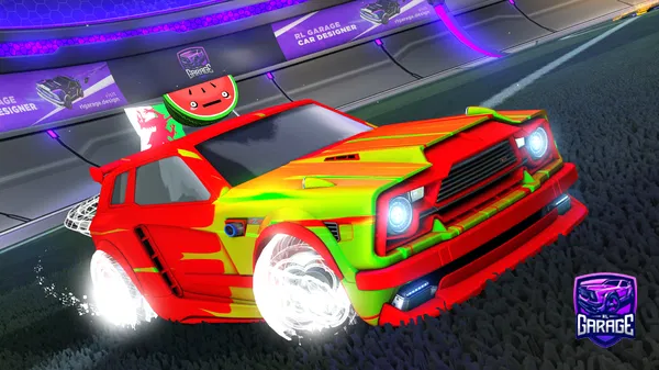 A Rocket League car design from retynomwelsh