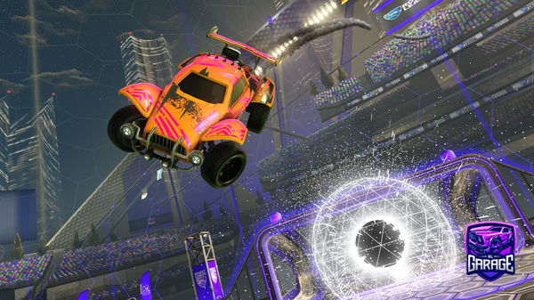 A Rocket League car design from LUKE187