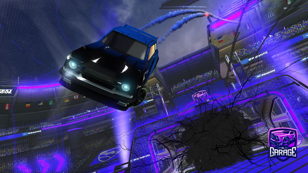 A Rocket League car design from TwitchJoselu315