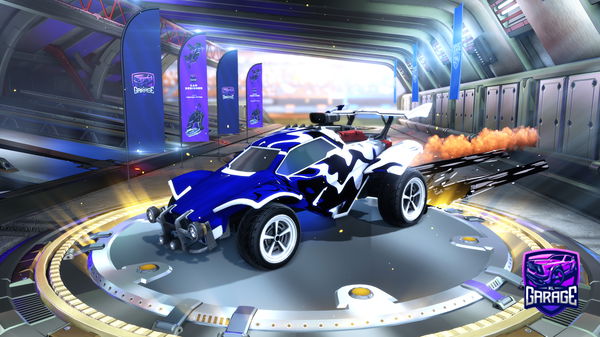 A Rocket League car design from Xendermenz_PC