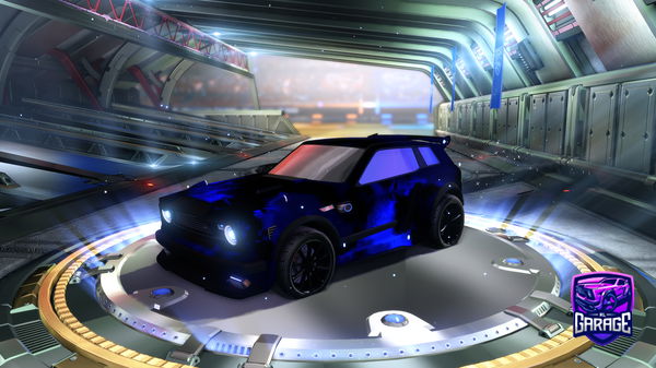 A Rocket League car design from hehshdvs