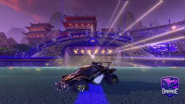 A Rocket League car design from FoxGamingXD