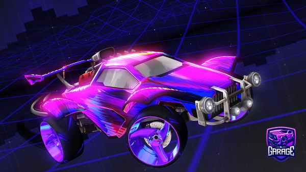 A Rocket League car design from -KOS-