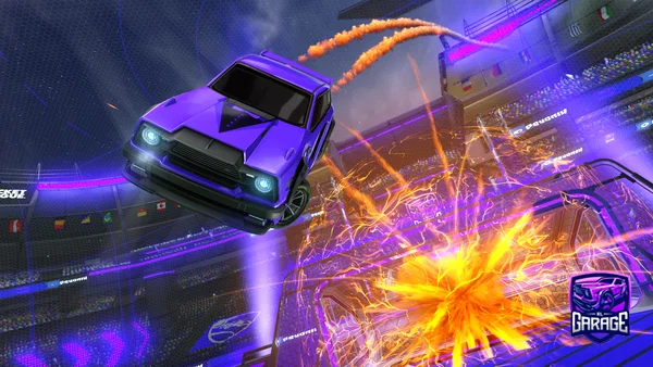 A Rocket League car design from Dragoncitow