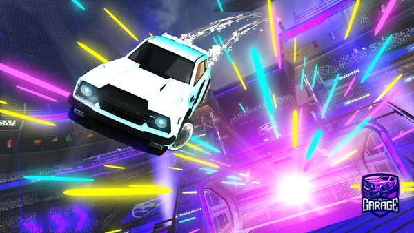 A Rocket League car design from Boodymohey