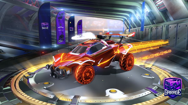 A Rocket League car design from Bluefire657765