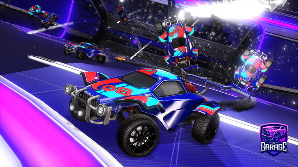 A Rocket League car design from Monks__