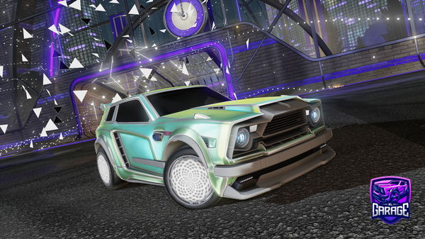 A Rocket League car design from Evaxle