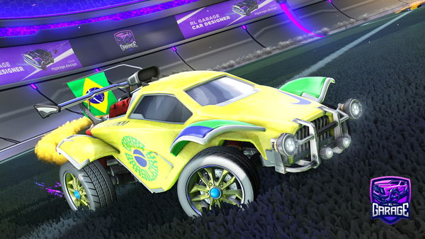 A Rocket League car design from Swiiftxz