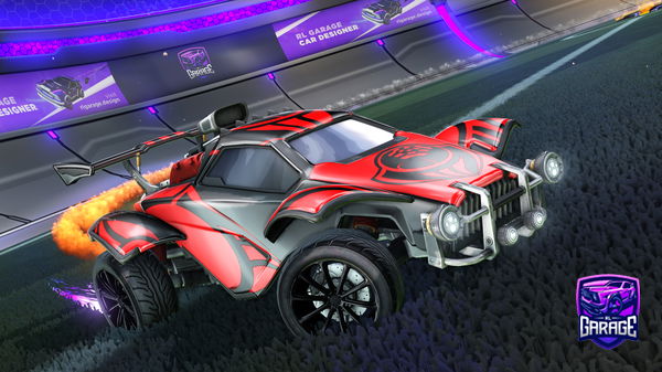 A Rocket League car design from ivyxss