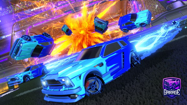 A Rocket League car design from FishSticks5736