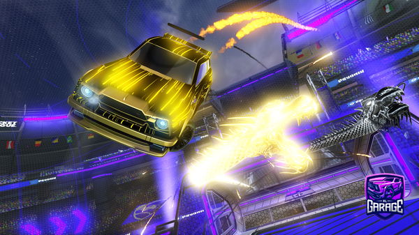 A Rocket League car design from AntoFreezer