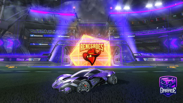 A Rocket League car design from cartunner