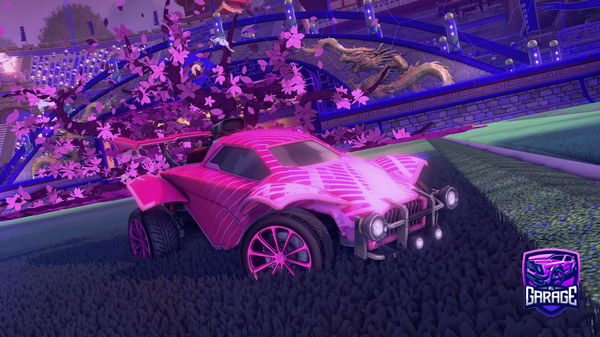 A Rocket League car design from clevre