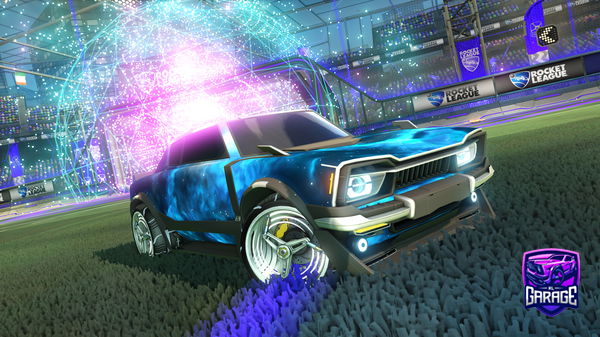 A Rocket League car design from Jato154