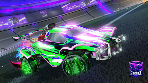 A Rocket League car design from Dylan2000YT