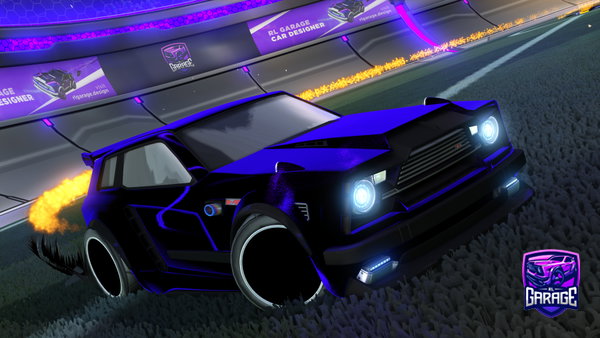 A Rocket League car design from Squishy3800